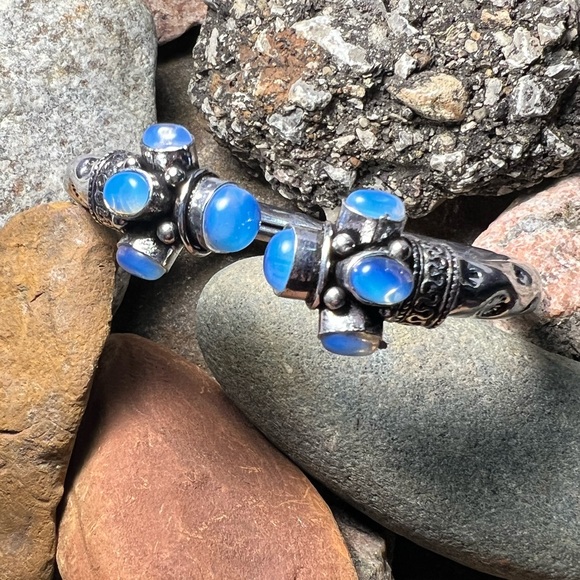 Hand Crafted Jewelry - Opalite cuff bracelet